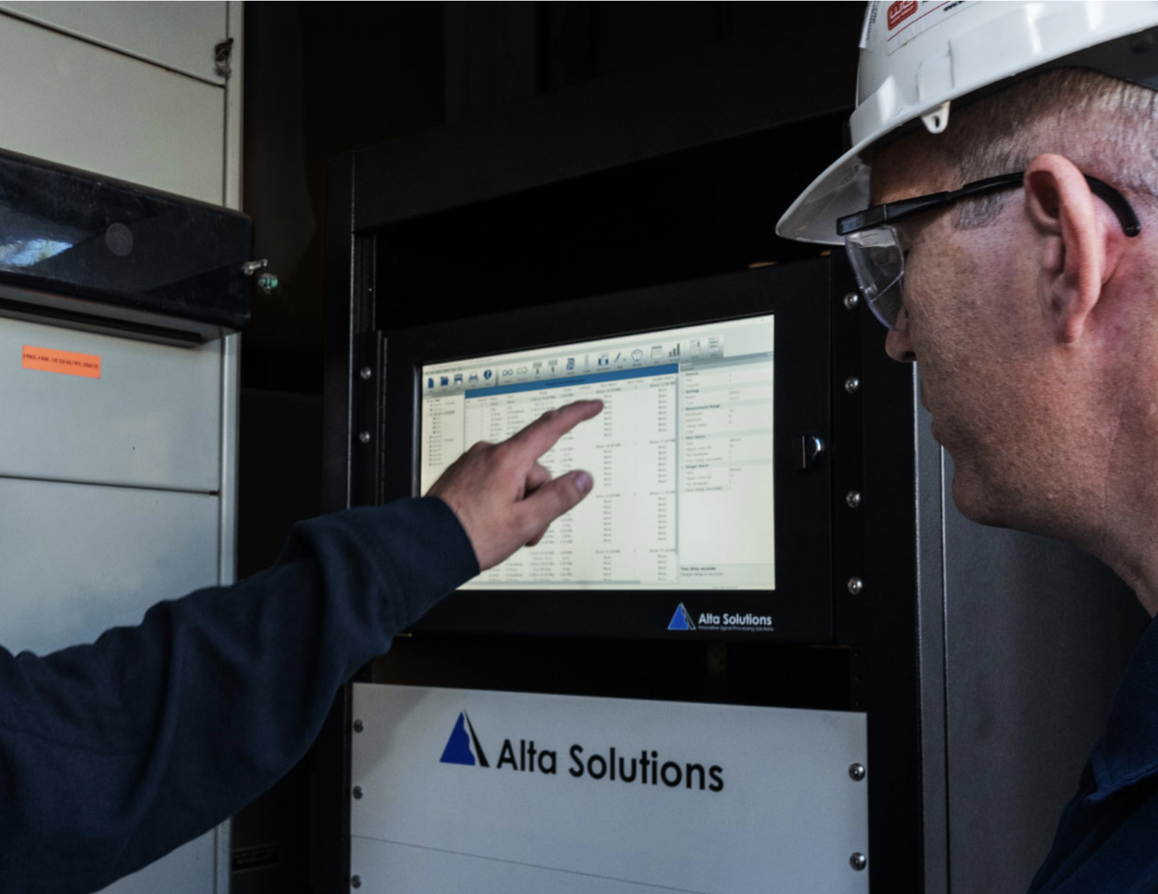 Industrial automation control panels and SCADA systems