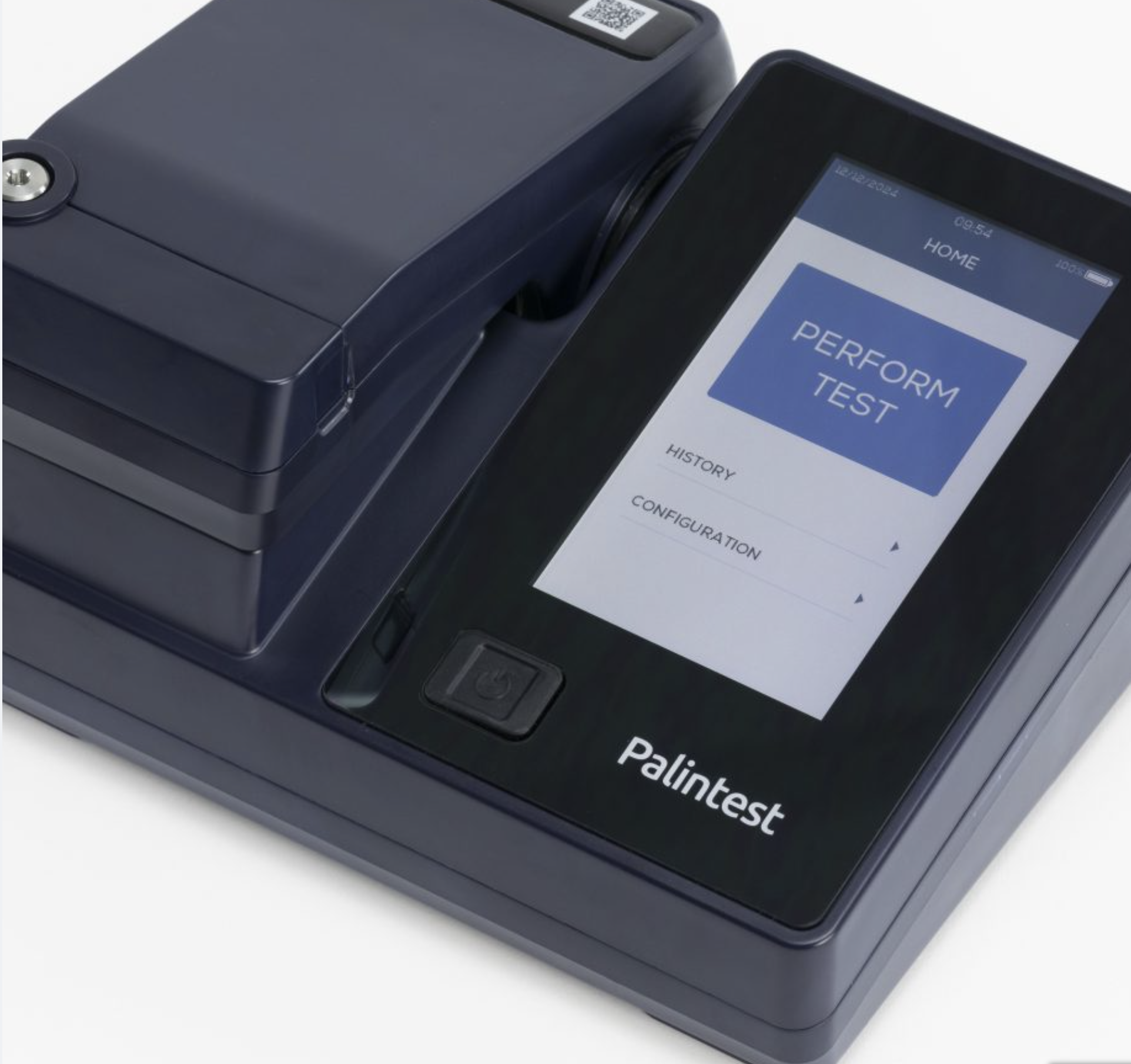 Palintest water quality testing equipment in a water plant lab or field environment