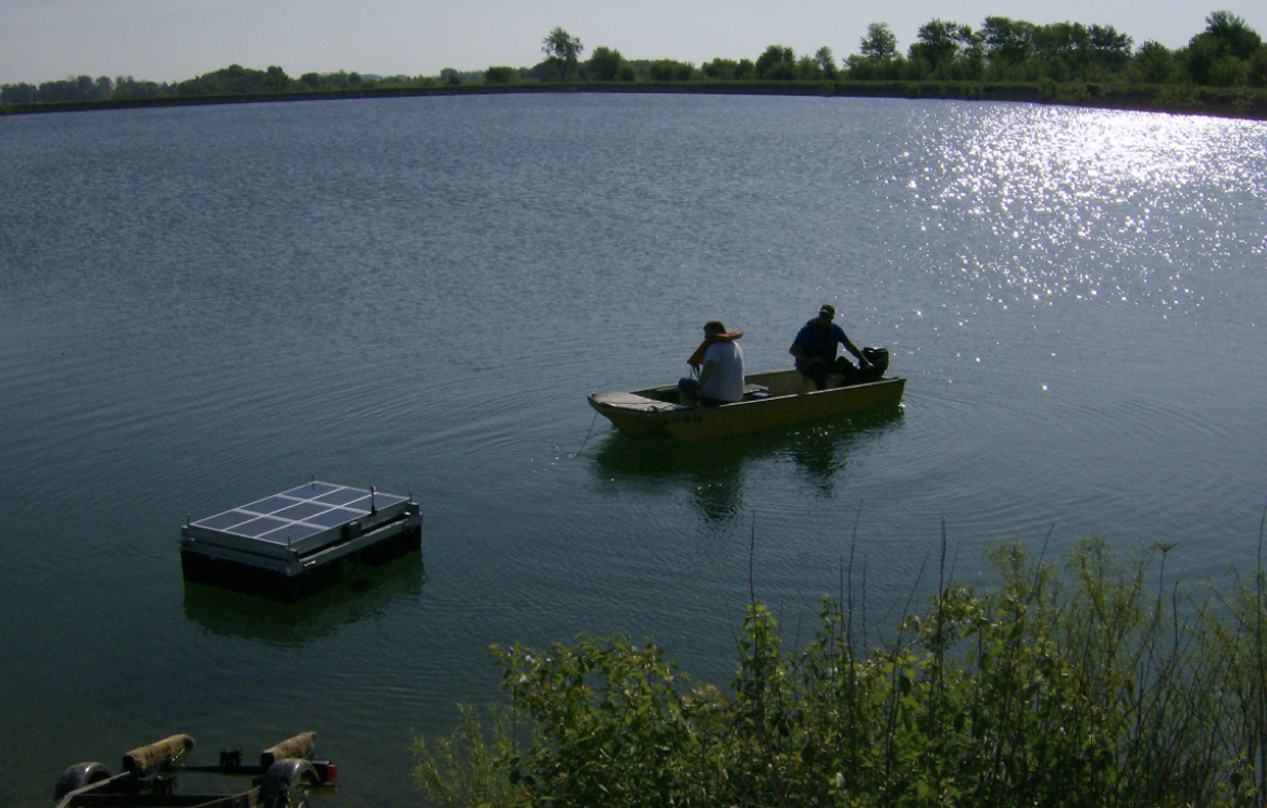 Reservoir achieved 80% algae reduction in 3 months