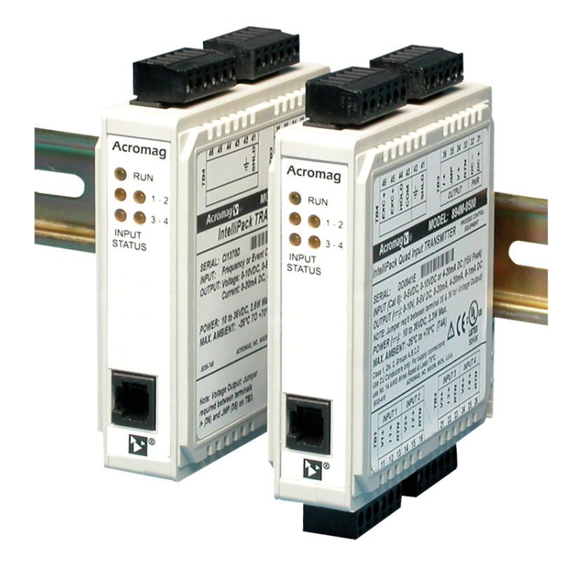 Analog input modules (used with analyzers)